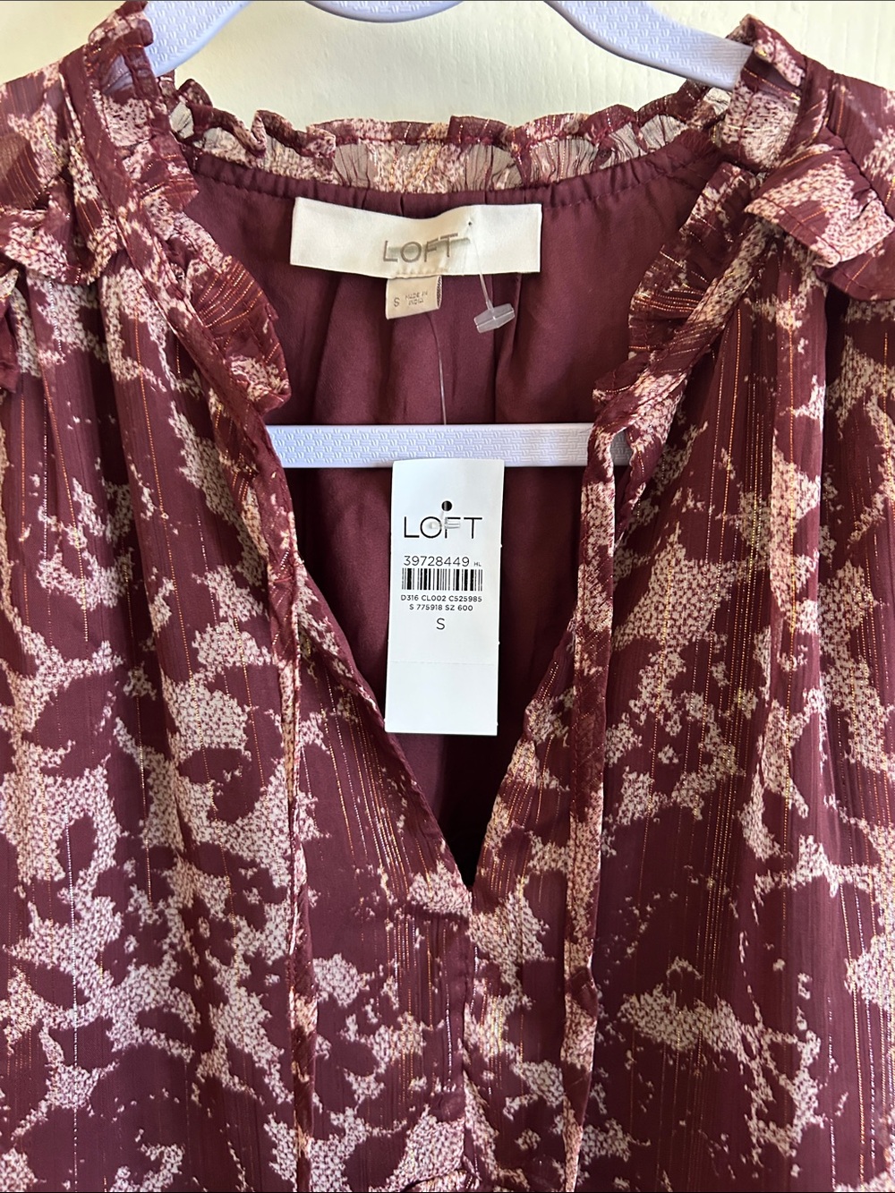 LOFT FALL DRESS 💋NWT - Picture 4 of 8